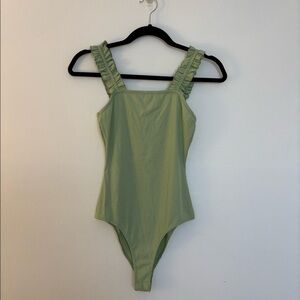 LeLis Green Bodysuit